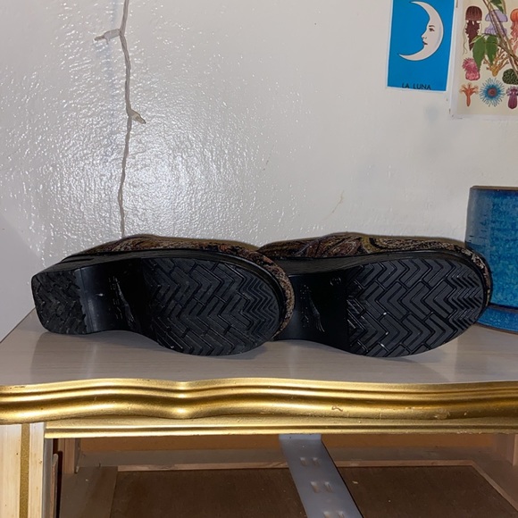 DANSKO 36 vegan professional paisley glitter sparkles tapestry - Picture 2 of 6